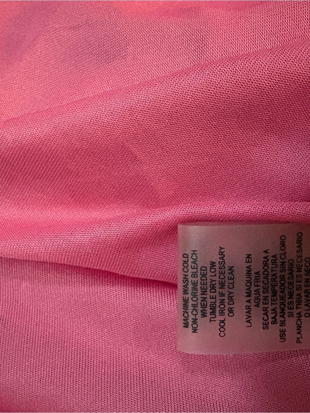 Tommy Hilfiger Pink Plaid High-Low Maxi Dress - Picture 13 of 13